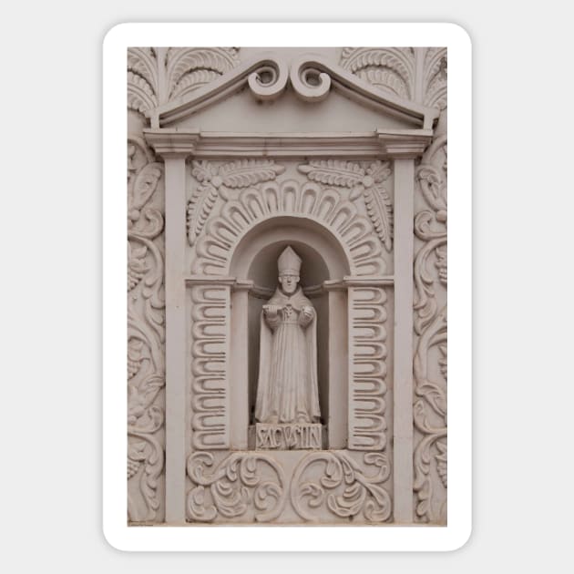 Cathedral De Santa Maria - Facade Close-Up - 1 © Sticker by PrinceJohn